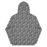 razel™ Face QR Code Motif Hoodie (Inverted)