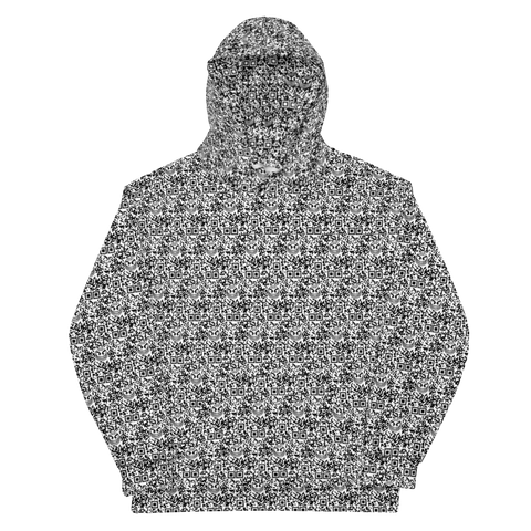 razel™ Face QR Code Motif Hoodie