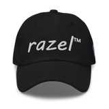 White razel™ Dad Hat