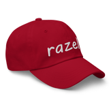 White razel™ Dad Hat