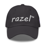 White razel™ Dad Hat