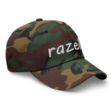 White razel™ Dad Hat