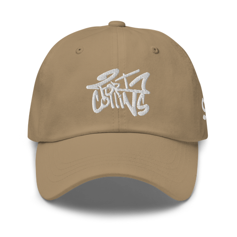 White Fort Collins Dad Hat