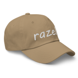 White razel™ Dad Hat