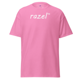 White razel™ Tee (Centered Chest)