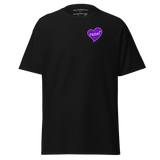 razel™ Purple Hearted Tee (Left Chest)