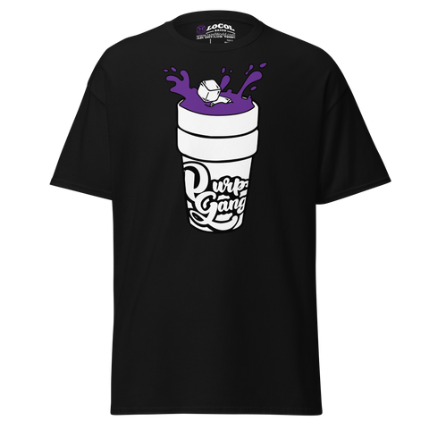 Purp Gang Double Cup Tee (Centered Chest)