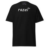 White razel™ Tee (Centered Chest)