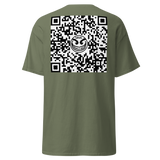 razel™ Purple Hearted/razel™ Face QR Code Tee (Front/Back)