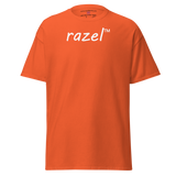 White razel™ Tee (Centered Chest)