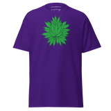 Illustrated Marijuana Tree Star Tee (Centered Chest)