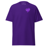 razel™ Purple Hearted Tee (Left Chest)