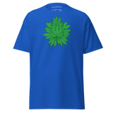 Illustrated Marijuana Tree Star Tee (Centered Chest)