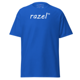 White razel™ Tee (Centered Chest)