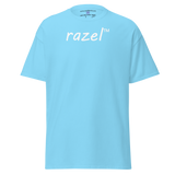 White razel™ Tee (Centered Chest)