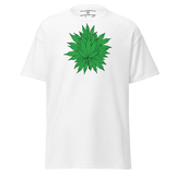 Illustrated Marijuana Tree Star Tee (Centered Chest)