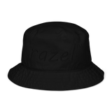 Black razel™ Bucket Hat (Embroidery)