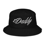 White zDaddy Bucket Hat (Embroidery)