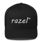 White razel™ Trucker Hat