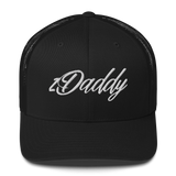 White zDaddy Trucker Hat