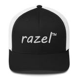 White razel™ Trucker Hat