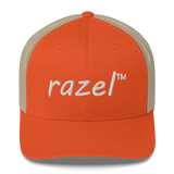 White razel™ Trucker Hat