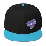 razel™ Purple Hearted Snapback