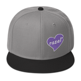 razel™ Purple Hearted Snapback