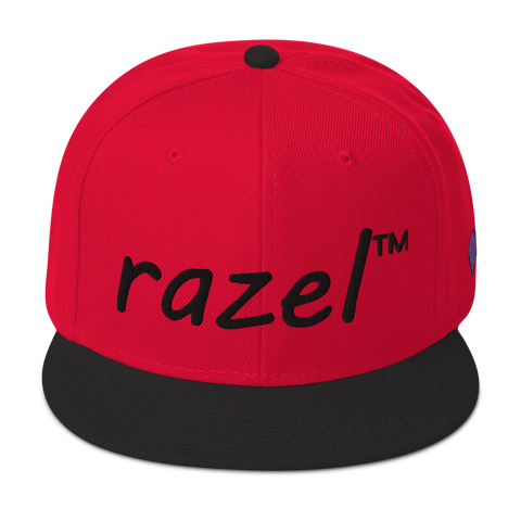 Black razel™ Snapback