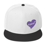 razel™ Purple Hearted Snapback