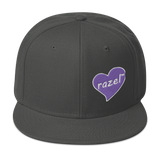 razel™ Purple Hearted Snapback