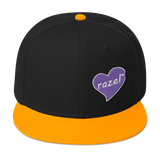 razel™ Purple Hearted Snapback