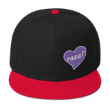 razel™ Purple Hearted Snapback