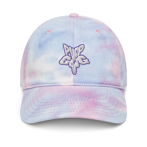 Purp Gang Rock Star Tye-Dye Dad Hat