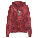 Purp Gang Double Cup Champion Tye-Dye Hoodie (Embroidery)