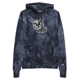 razel™ Gang Drip Face Champion Tye-Dye Hoodie (Embroidery)