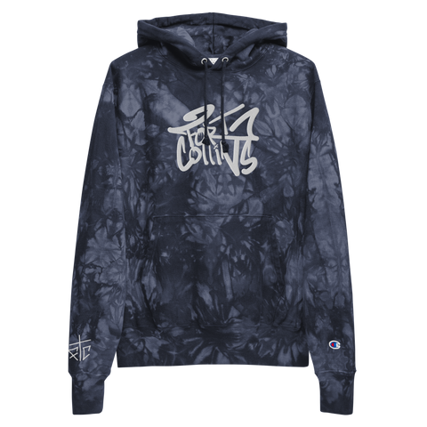 Fort Collins Champion Tye-Dye Hoodie (Embroidery)