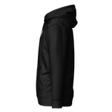 Embroidered razel™ Purple Hearted Hoodie