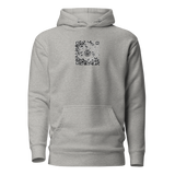 Embroidered razel™ QR Code Hoodie (Inverted)