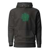 Embroidered Marijuana Tree Star Hoodie