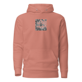 Embroidered razel™ QR Code Hoodie (Inverted)