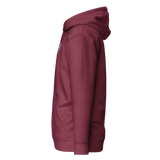 Embroidered razel™ Purple Hearted Hoodie