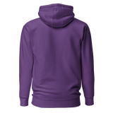 Embroidered razel™ Purple Hearted Hoodie