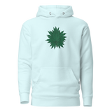 Embroidered Marijuana Tree Star Hoodie