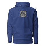 Embroidered razel™ Face QR Code Hoodie