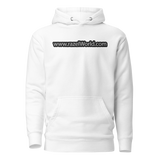 Embroidered www.razelWorld.com Hoodie (Inverted)