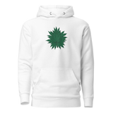 Embroidered Marijuana Tree Star Hoodie